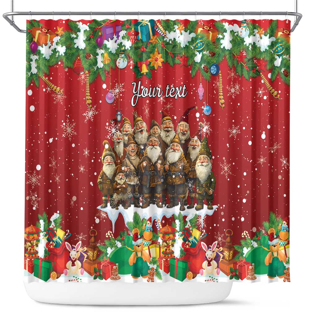 Yule Lads Personalized Shower Curtain Legend Icelands Jolasveinar