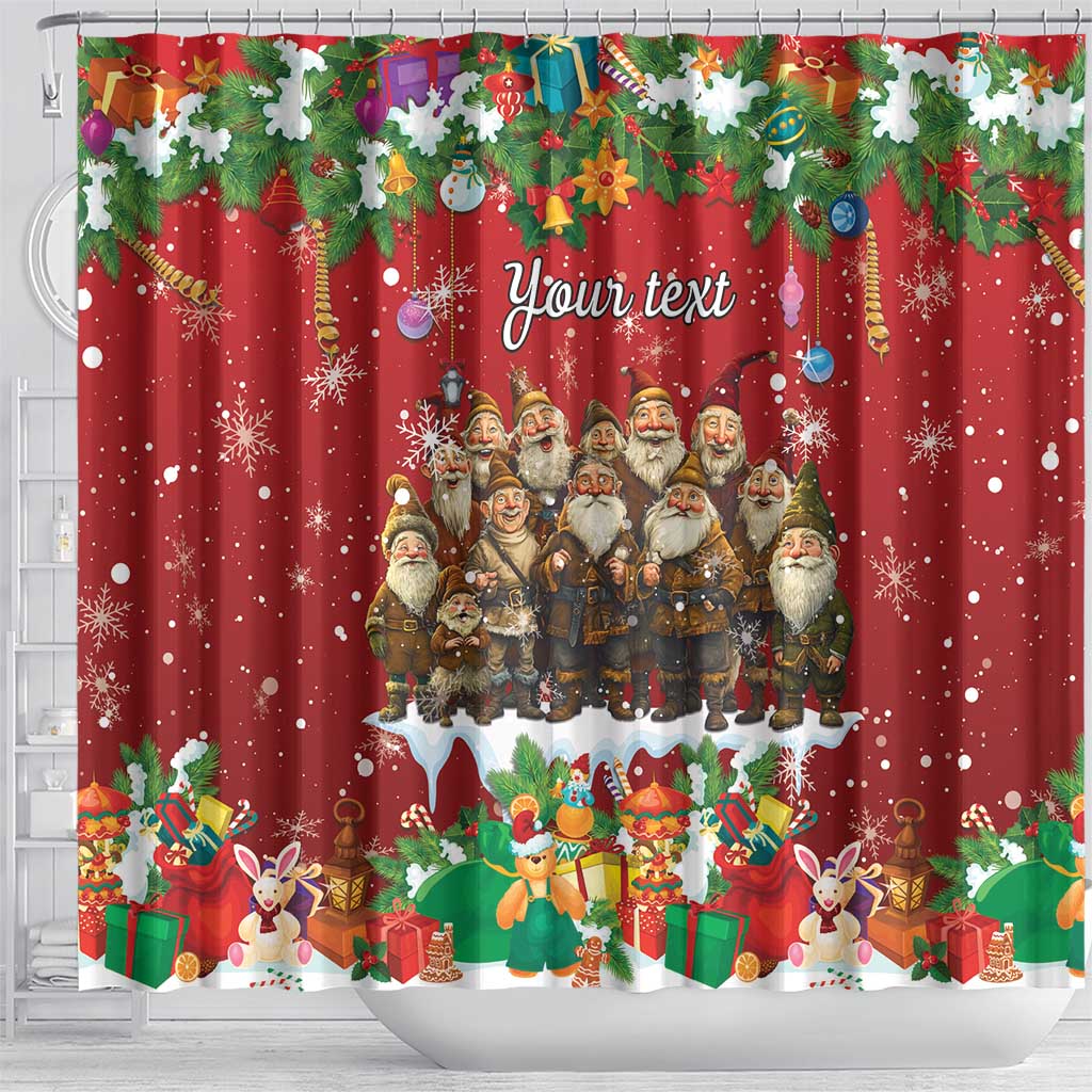 Yule Lads Personalized Shower Curtain Legend Icelands Jolasveinar