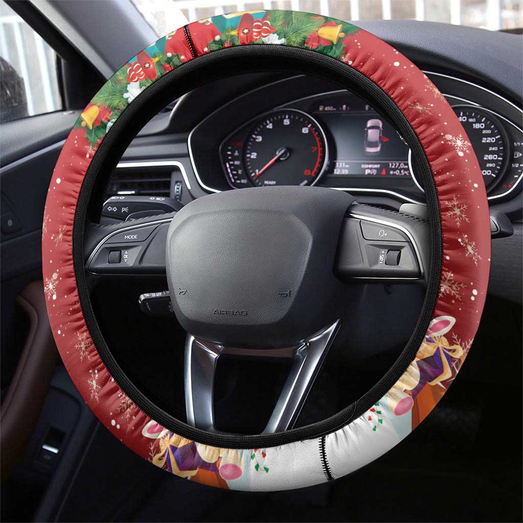 Yule Lads Steering Wheel Cover Legend Icelands Jolasveinar - Wonder Print Shop