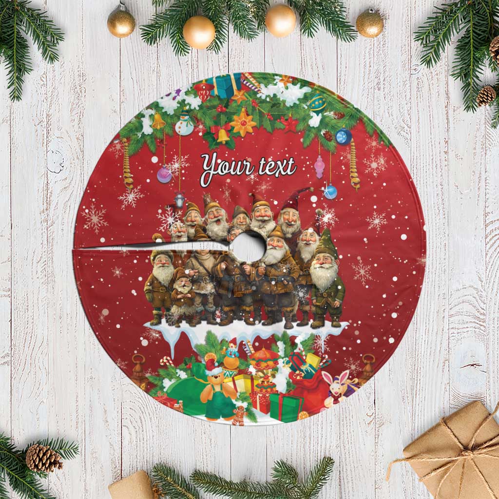 Yule Lads Personalized Tree Skirt Legend Icelands Jolasveinar - Wonder Print Shop