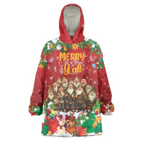 Yule Lads Personalized Wearable Blanket Hoodie Legend Icelands Jolasveinar - Wonder Print Shop