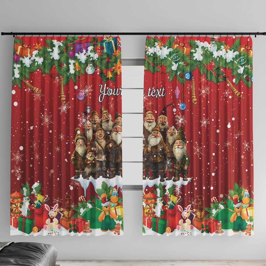 Yule Lads Personalized Window Curtain Legend Icelands Jolasveinar - Wonder Print Shop