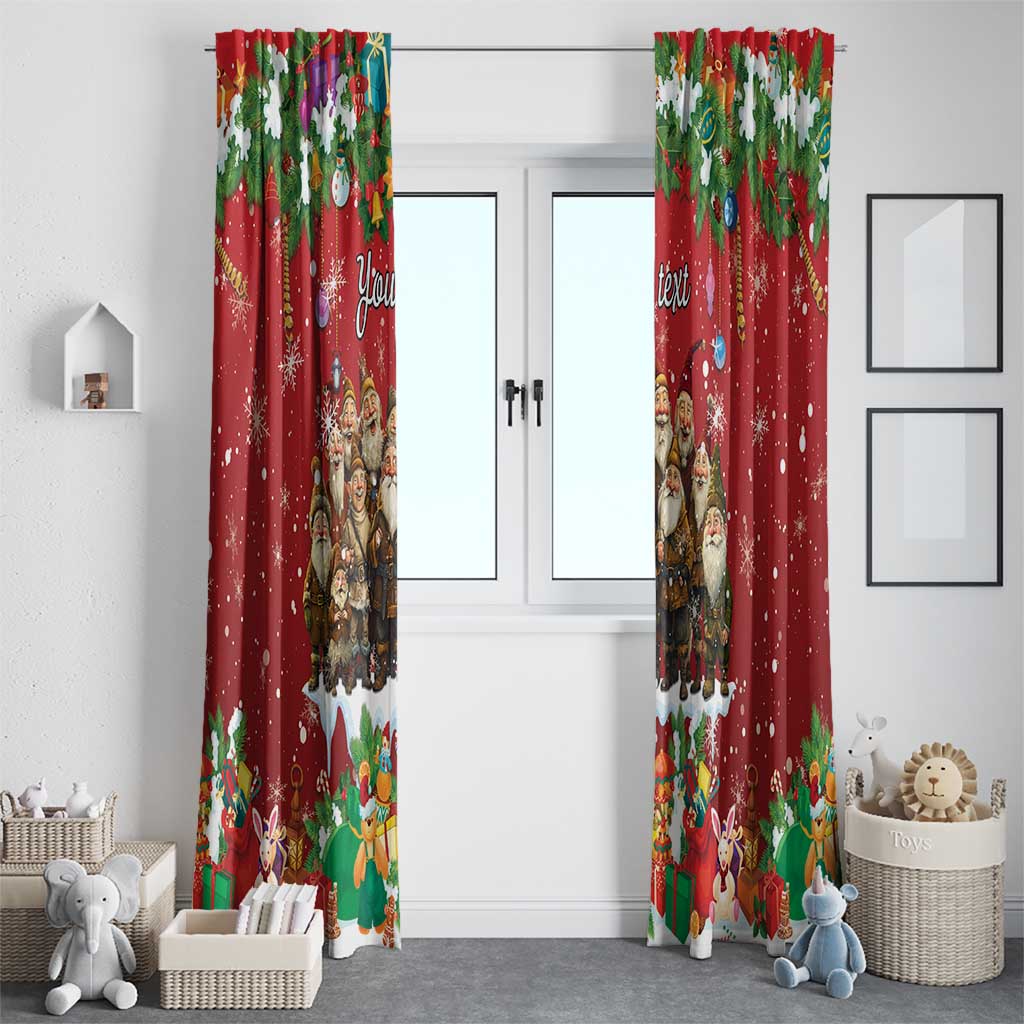 Yule Lads Personalized Window Curtain Legend Icelands Jolasveinar - Wonder Print Shop