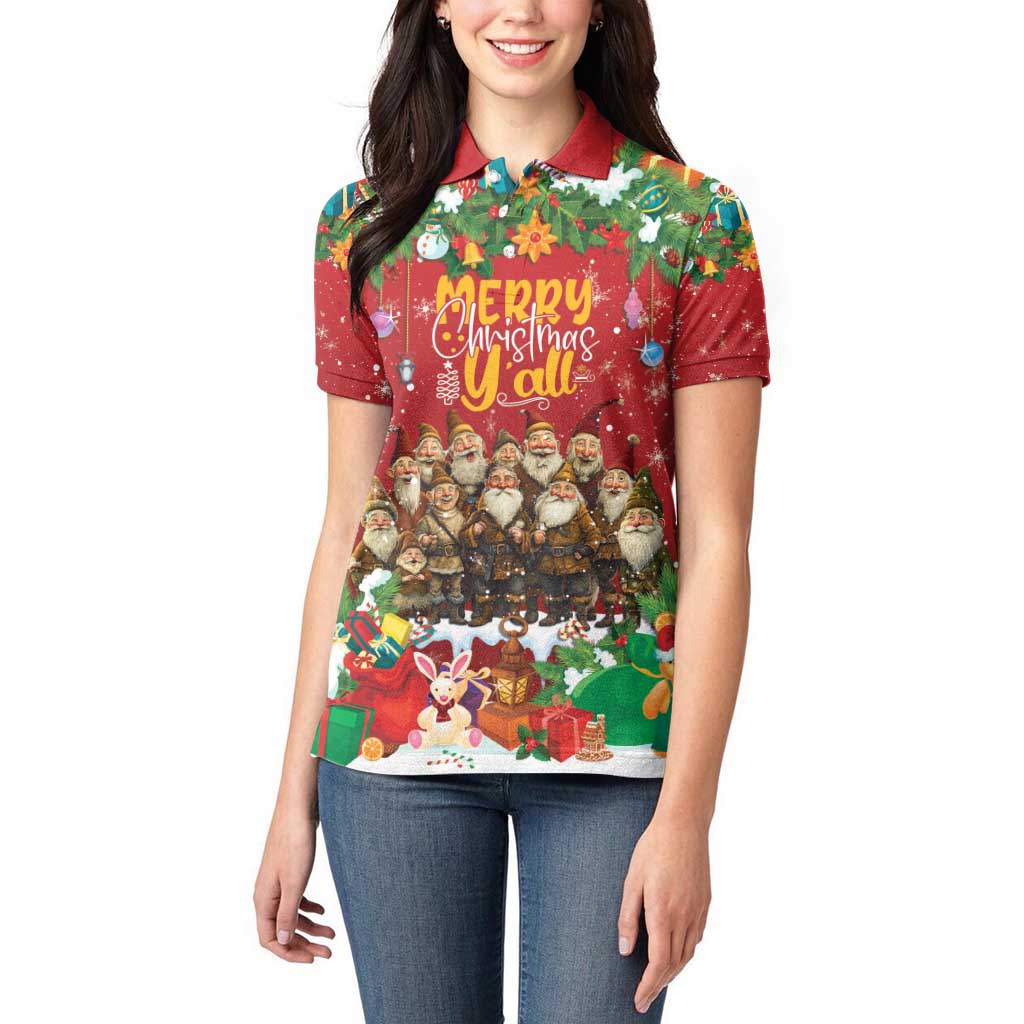 Yule Lads Personalized Women Polo Shirt Legend Icelands Jolasveinar - Wonder Print Shop