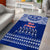 Toa Samoa Christmas Area Rug Samoa Siva Tau Manuia Le Kerisimasi Blue Vibe LT9 - Wonder Print Shop