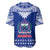 Toa Samoa Christmas Baseball Jersey Samoa Siva Tau Manuia Le Kerisimasi Blue Vibe LT9 - Wonder Print Shop