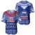 Toa Samoa Christmas Baseball Jersey Samoa Siva Tau Manuia Le Kerisimasi Blue Vibe LT9 - Wonder Print Shop