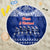Toa Samoa Christmas Beach Blanket Samoa Siva Tau Manuia Le Kerisimasi Blue Vibe LT9 - Wonder Print Shop