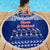 Toa Samoa Christmas Beach Blanket Samoa Siva Tau Manuia Le Kerisimasi Blue Vibe LT9 - Wonder Print Shop