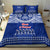 Toa Samoa Christmas Bedding Set Samoa Siva Tau Manuia Le Kerisimasi Blue Vibe LT9 - Wonder Print Shop