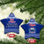 Toa Samoa Christmas Ceramic Ornament Samoa Siva Tau Manuia Le Kerisimasi Blue Vibe LT9 - Wonder Print Shop