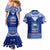 Toa Samoa Christmas Couples Matching Mermaid Dress and Hawaiian Shirt Samoa Siva Tau Manuia Le Kerisimasi Blue Vibe LT9 - Wonder Print Shop