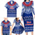 Toa Samoa Christmas Family Matching Long Sleeve Bodycon Dress and Hawaiian Shirt Samoa Siva Tau Manuia Le Kerisimasi Blue Vibe LT9 - Wonder Print Shop