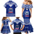 Toa Samoa Christmas Family Matching Mermaid Dress and Hawaiian Shirt Samoa Siva Tau Manuia Le Kerisimasi Blue Vibe LT9 - Wonder Print Shop