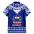Toa Samoa Christmas Family Matching Mermaid Dress and Hawaiian Shirt Samoa Siva Tau Manuia Le Kerisimasi Blue Vibe LT9 - Wonder Print Shop