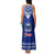 Toa Samoa Christmas Family Matching Tank Maxi Dress and Hawaiian Shirt Samoa Siva Tau Manuia Le Kerisimasi Blue Vibe - Wonder Print Shop