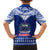 Toa Samoa Christmas Kid Hawaiian Shirt Samoa Siva Tau Manuia Le Kerisimasi Blue Vibe - Wonder Print Shop
