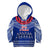 Toa Samoa Christmas Kid Hoodie Samoa Siva Tau Manuia Le Kerisimasi Blue Vibe - Wonder Print Shop