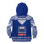 Toa Samoa Christmas Kid Hoodie Samoa Siva Tau Manuia Le Kerisimasi Blue Vibe - Wonder Print Shop