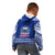 Toa Samoa Christmas Kid Hoodie Samoa Siva Tau Manuia Le Kerisimasi Blue Vibe - Wonder Print Shop