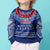 Toa Samoa Christmas Kid Ugly Christmas Sweater Samoa Siva Tau Manuia Le Kerisimasi Blue Vibe - Wonder Print Shop