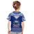 Toa Samoa Christmas Kid T Shirt Samoa Siva Tau Manuia Le Kerisimasi Blue Vibe - Wonder Print Shop