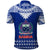 Toa Samoa Christmas Polo Shirt Samoa Siva Tau Manuia Le Kerisimasi Blue Vibe - Wonder Print Shop