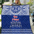 Toa Samoa Christmas Quilt Samoa Siva Tau Manuia Le Kerisimasi Blue Vibe - Wonder Print Shop