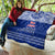 Toa Samoa Christmas Quilt Samoa Siva Tau Manuia Le Kerisimasi Blue Vibe - Wonder Print Shop