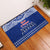 Toa Samoa Christmas Rubber Doormat Samoa Siva Tau Manuia Le Kerisimasi Blue Vibe - Wonder Print Shop
