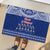 Toa Samoa Christmas Rubber Doormat Samoa Siva Tau Manuia Le Kerisimasi Blue Vibe - Wonder Print Shop