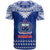 Toa Samoa Christmas T Shirt Samoa Siva Tau Manuia Le Kerisimasi Blue Vibe - Wonder Print Shop