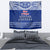 Toa Samoa Christmas Tapestry Samoa Siva Tau Manuia Le Kerisimasi Blue Vibe - Wonder Print Shop