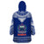Toa Samoa Christmas Wearable Blanket Hoodie Samoa Siva Tau Manuia Le Kerisimasi Blue Vibe - Wonder Print Shop