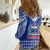 Toa Samoa Christmas Women Casual Shirt Samoa Siva Tau Manuia Le Kerisimasi Blue Vibe - Wonder Print Shop