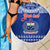 Personalised Toa Samoa Christmas Beach Blanket Samoa Siva Tau Manuia Le Kerisimasi Blue Vibe LT9 - Wonder Print Shop