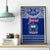 Personalised Toa Samoa Christmas Canvas Wall Art Samoa Siva Tau Manuia Le Kerisimasi Blue Vibe LT9 - Wonder Print Shop