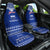 Personalised Toa Samoa Christmas Car Seat Cover Samoa Siva Tau Manuia Le Kerisimasi Blue Vibe LT9 - Wonder Print Shop