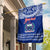 Personalised Toa Samoa Christmas Garden Flag Samoa Siva Tau Manuia Le Kerisimasi Blue Vibe - Wonder Print Shop