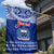 Personalised Toa Samoa Christmas Garden Flag Samoa Siva Tau Manuia Le Kerisimasi Blue Vibe - Wonder Print Shop