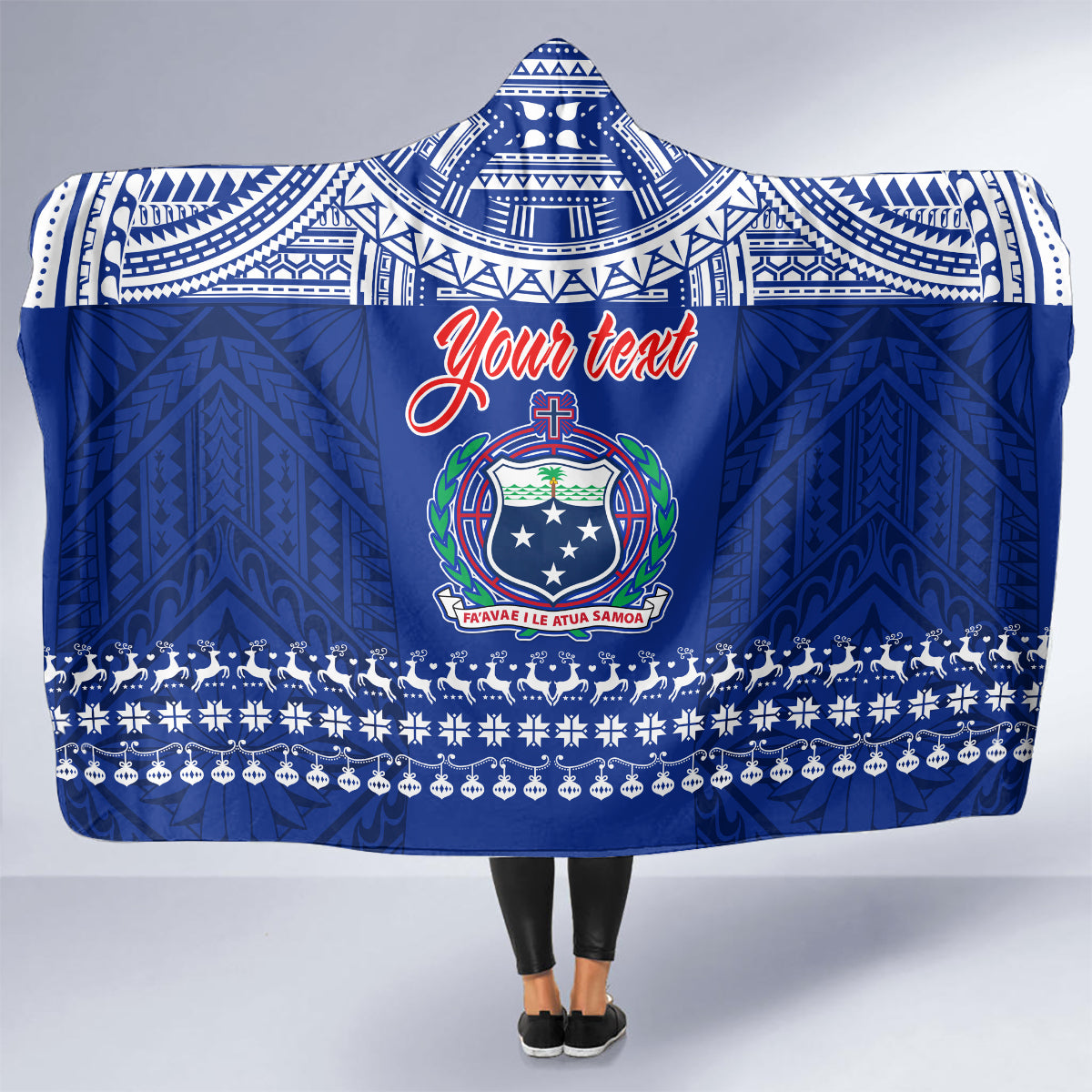 personalised-toa-samoa-christmas-hooded-blanket-samoa-siva-tau-manuia-le-kerisimasi-blue-vibe