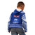 Personalised Toa Samoa Christmas Kid Hoodie Samoa Siva Tau Manuia Le Kerisimasi Blue Vibe - Wonder Print Shop