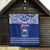 Personalised Toa Samoa Christmas Quilt Samoa Siva Tau Manuia Le Kerisimasi Blue Vibe - Wonder Print Shop