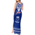 Personalised Toa Samoa Christmas Tank Maxi Dress Samoa Siva Tau Manuia Le Kerisimasi Blue Vibe - Wonder Print Shop