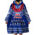 Personalised Toa Samoa Christmas Wearable Blanket Hoodie Samoa Siva Tau Manuia Le Kerisimasi Blue Vibe - Wonder Print Shop