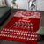 Toa Samoa Christmas Area Rug Samoa Siva Tau Manuia Le Kerisimasi Red Vibe LT9 - Wonder Print Shop