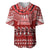 Toa Samoa Christmas Baseball Jersey Samoa Siva Tau Manuia Le Kerisimasi Red Vibe LT9 - Wonder Print Shop