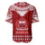 Toa Samoa Christmas Baseball Jersey Samoa Siva Tau Manuia Le Kerisimasi Red Vibe LT9 - Wonder Print Shop