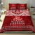Toa Samoa Christmas Bedding Set Samoa Siva Tau Manuia Le Kerisimasi Red Vibe LT9 - Wonder Print Shop