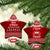 Toa Samoa Christmas Ceramic Ornament Samoa Siva Tau Manuia Le Kerisimasi Red Vibe LT9 - Wonder Print Shop